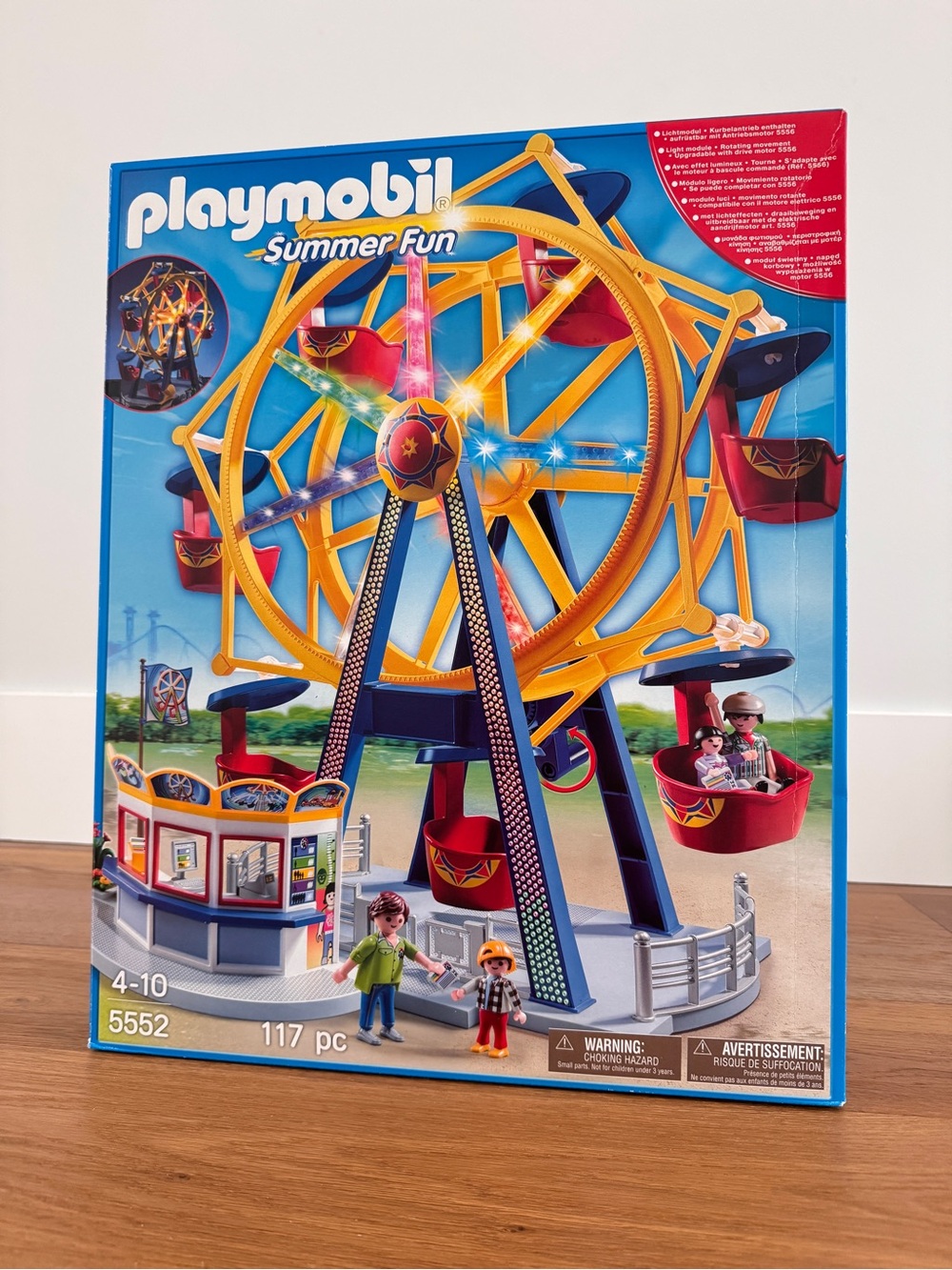 playmobil Summer Fun Ferris Wheel with Lights Playset (5552)